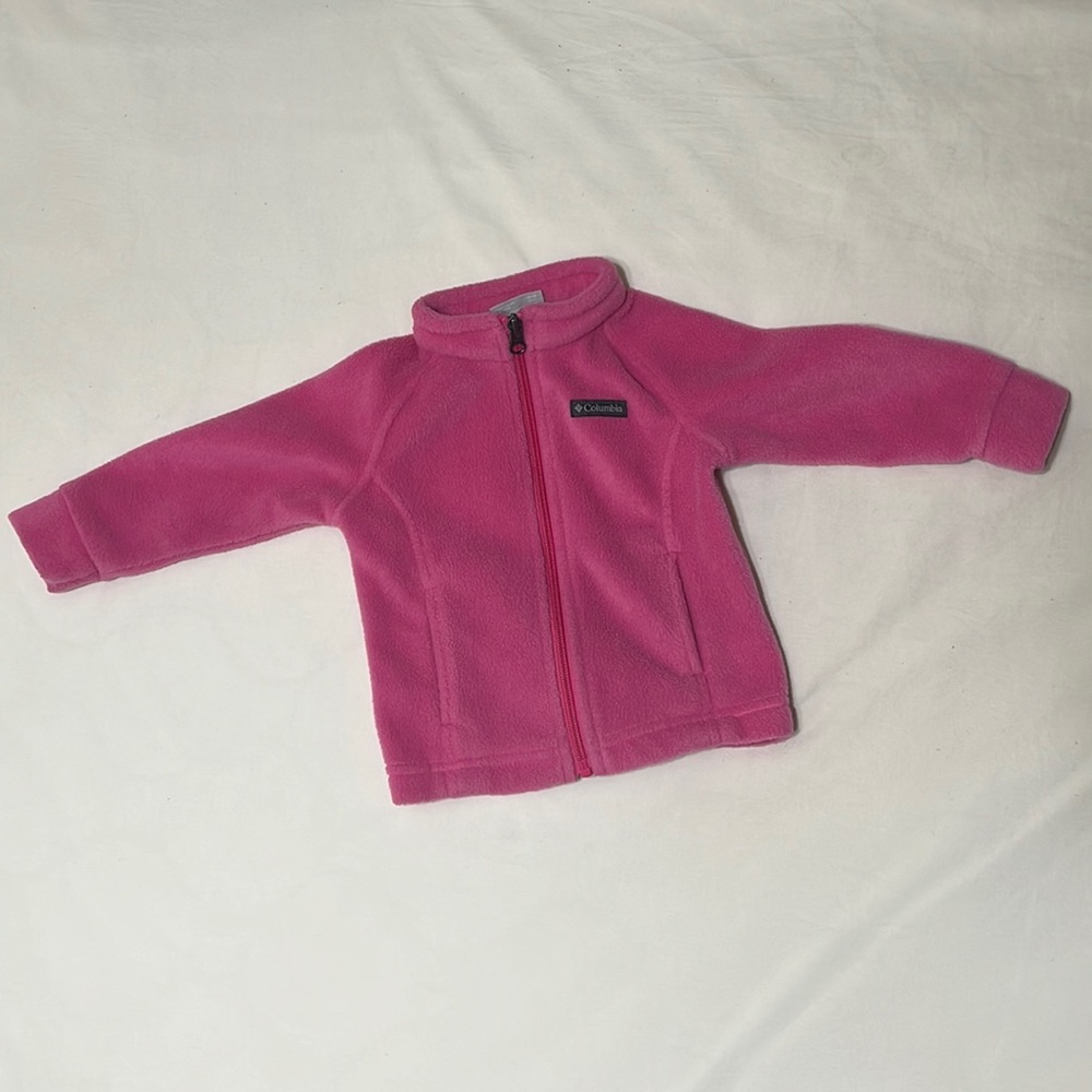 Girls pink Columbia 12-18 month jacket